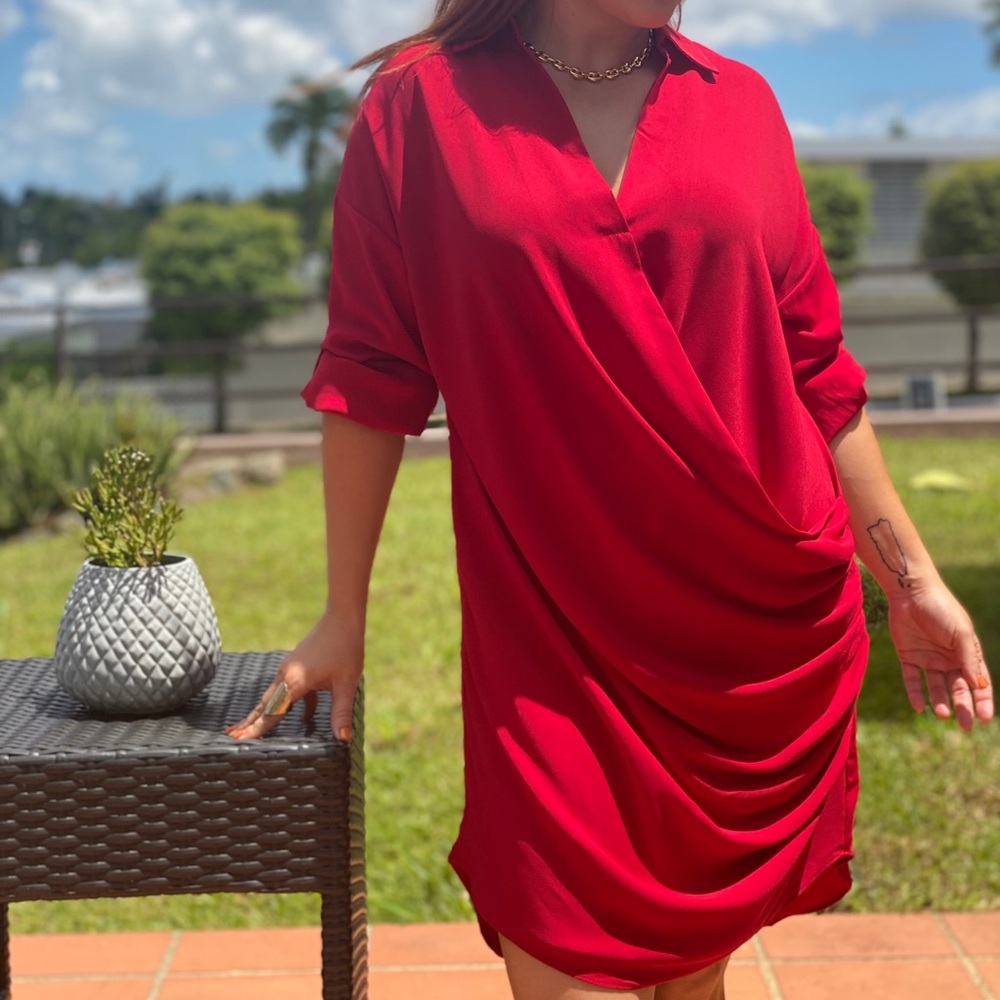 Drape Dress